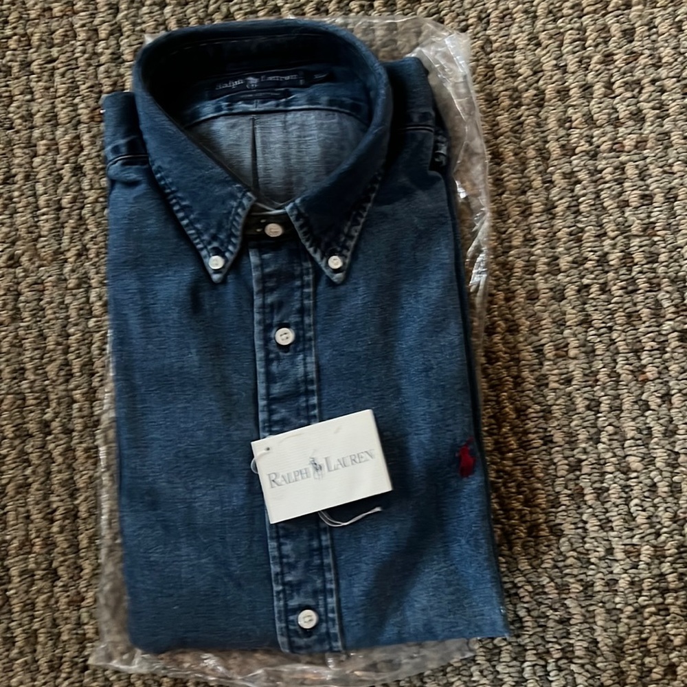 Ralph Lauren denim shirt XL